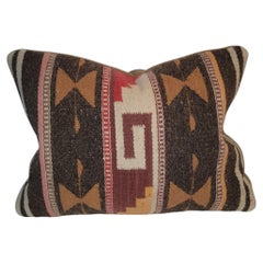Mexican Indian Weaving Geometric Pillow
