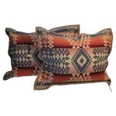 Pair of Double Sided Pendleton Pillow Shams