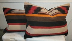 Pair of Navajo Geometric Pillows