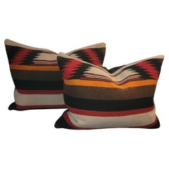 Pair of Navajo Geometric Pillows