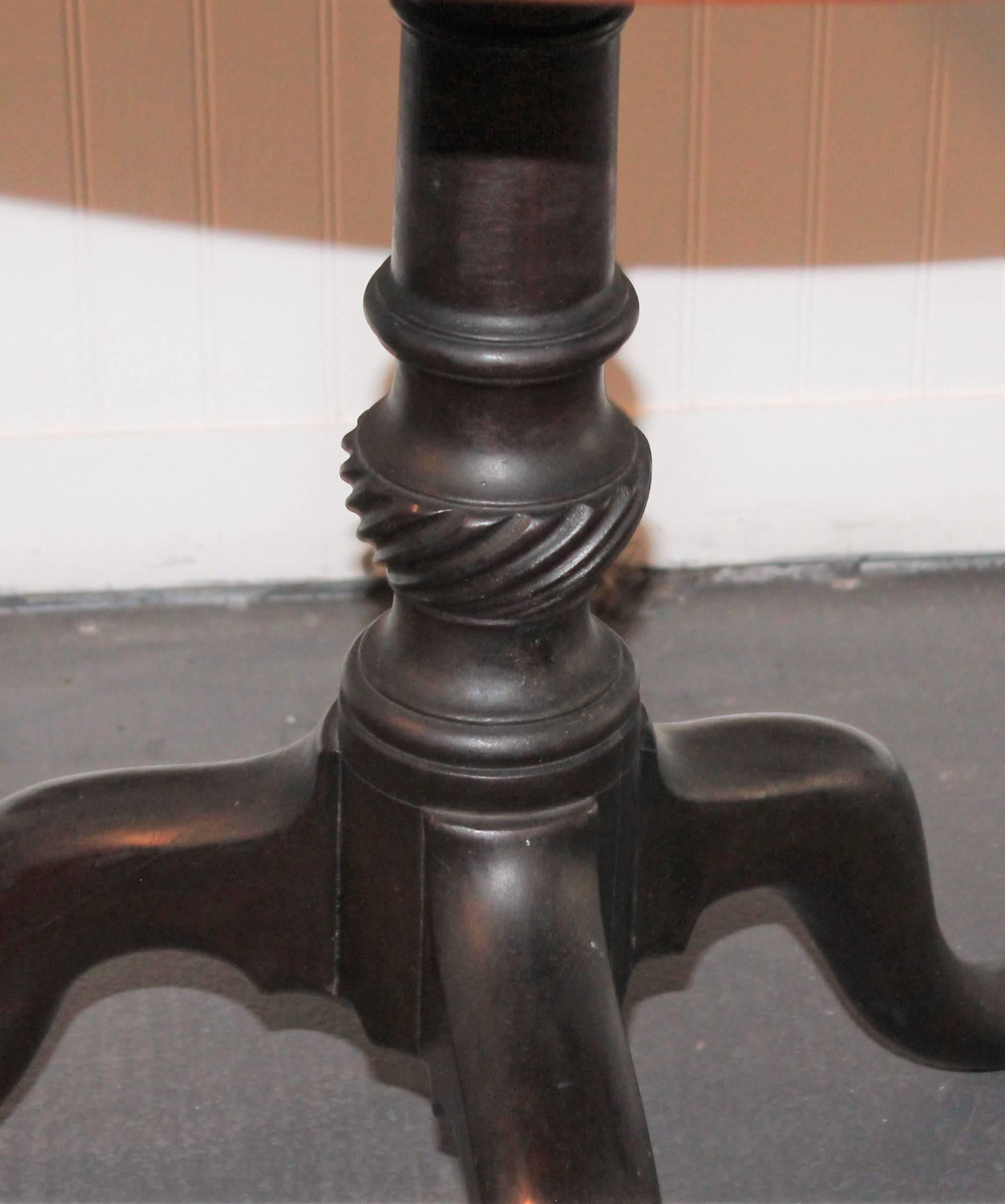 American 18th Century Lift Top / Tea Table from New England