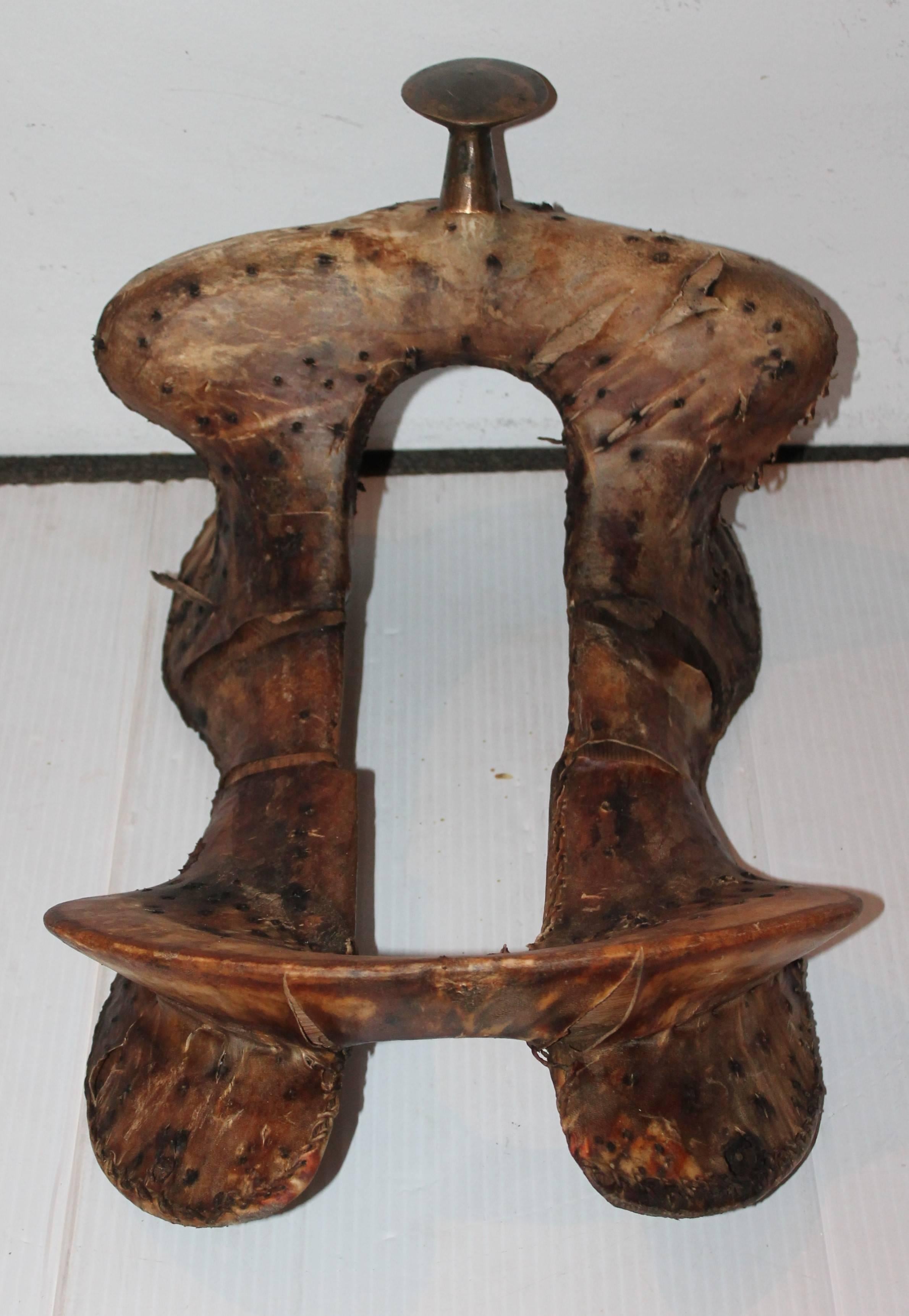 antique saddle tree