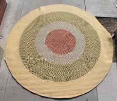 Monumental Room Size Braided Rug