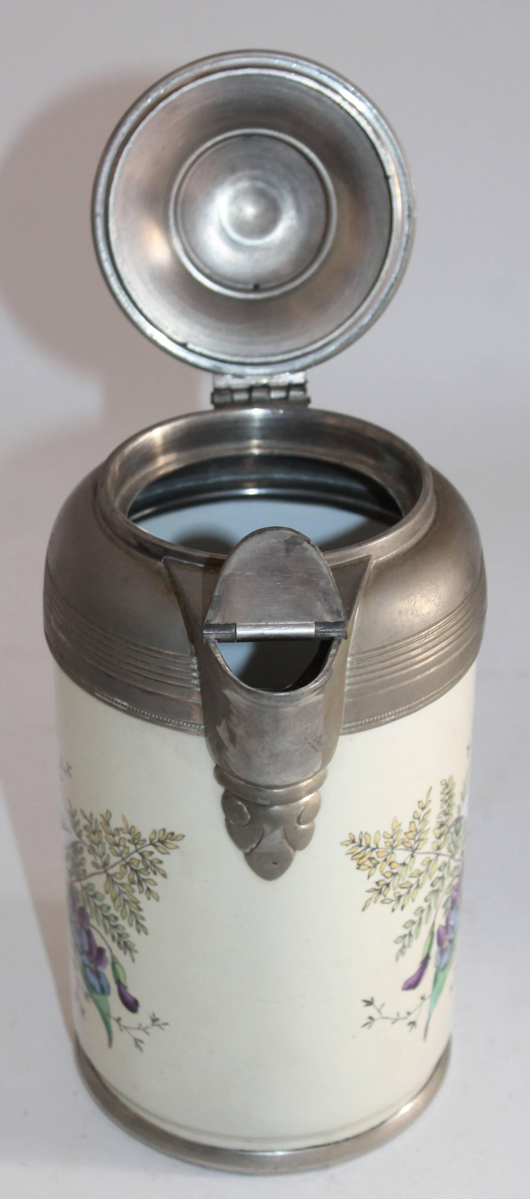 antique enamel coffee pot