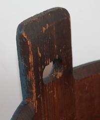 19th Century Original Blue Painted Double Handled Tub