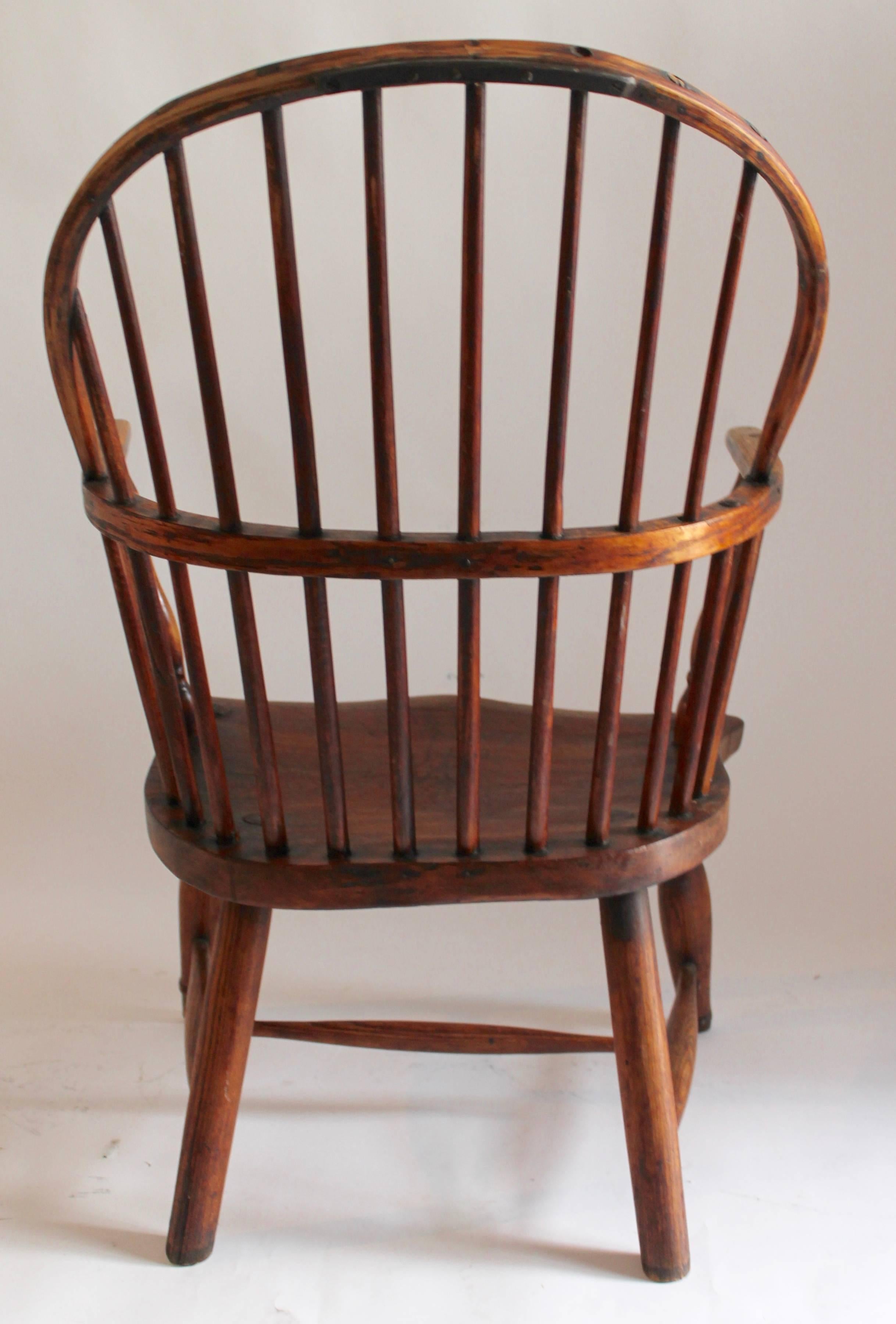 Country Early 18th Century English Windsor Chair
