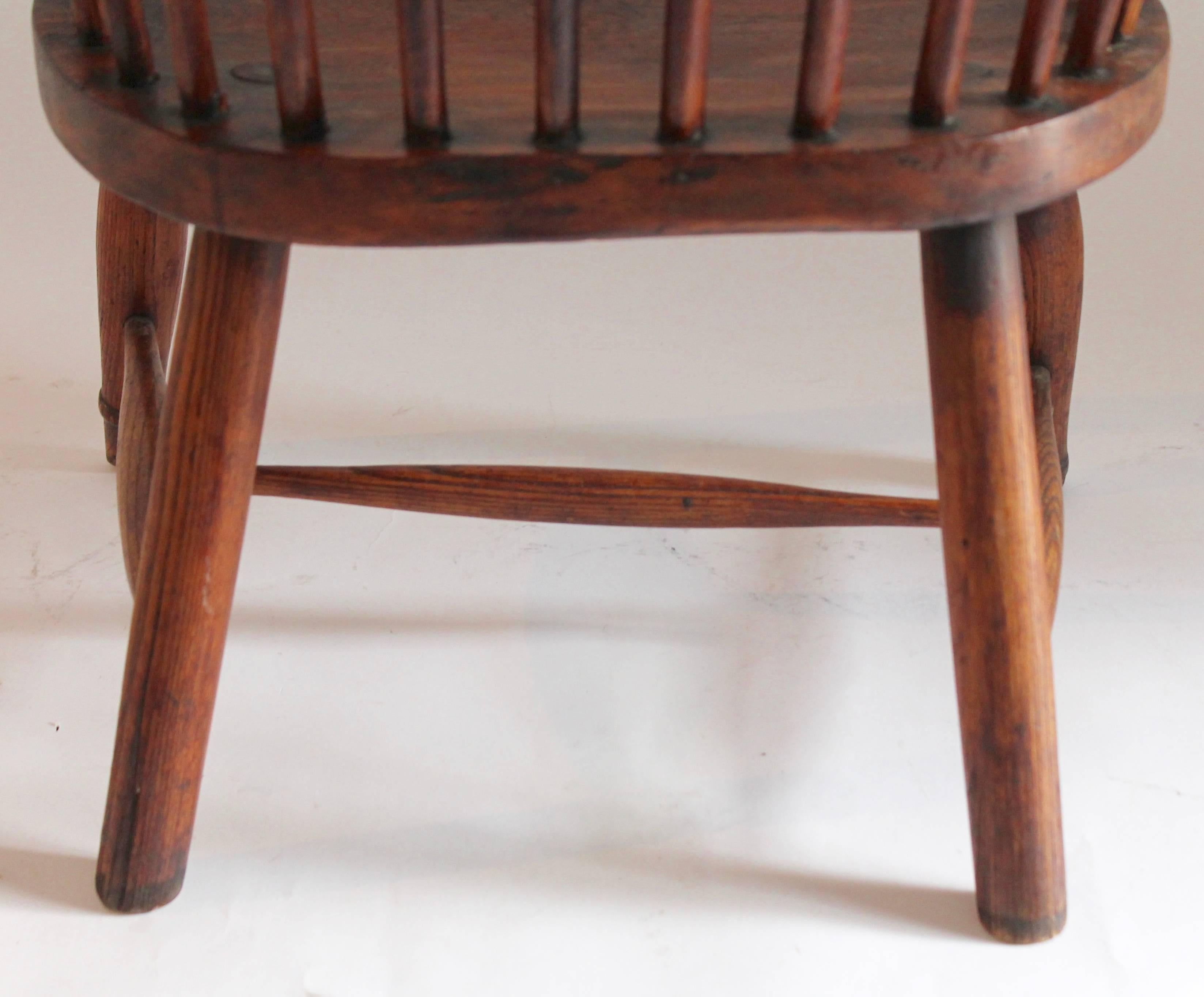 American Early 18th Century English Windsor Chair