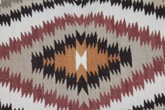 Fantastic Geometric Navajo Weaving Bolster Pillow