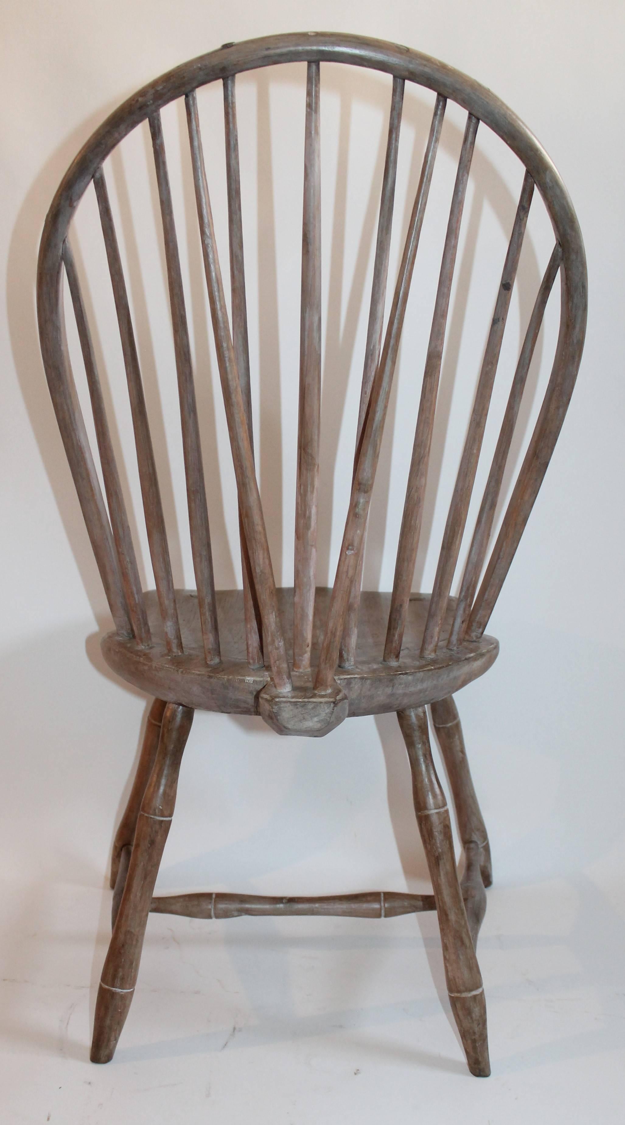 brace back windsor chair