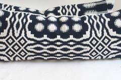 Pair of 19th Century Coverlet Bolster Pillows