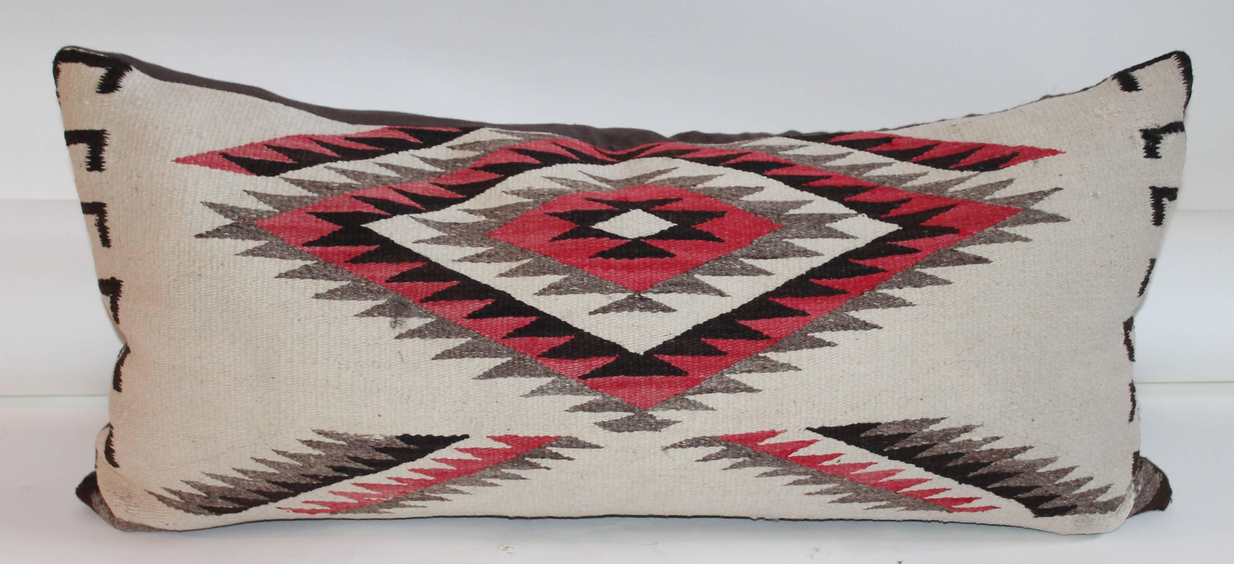 Hand-Woven  Navajo Weaving Group of Three-Eye Dazzler Pillows