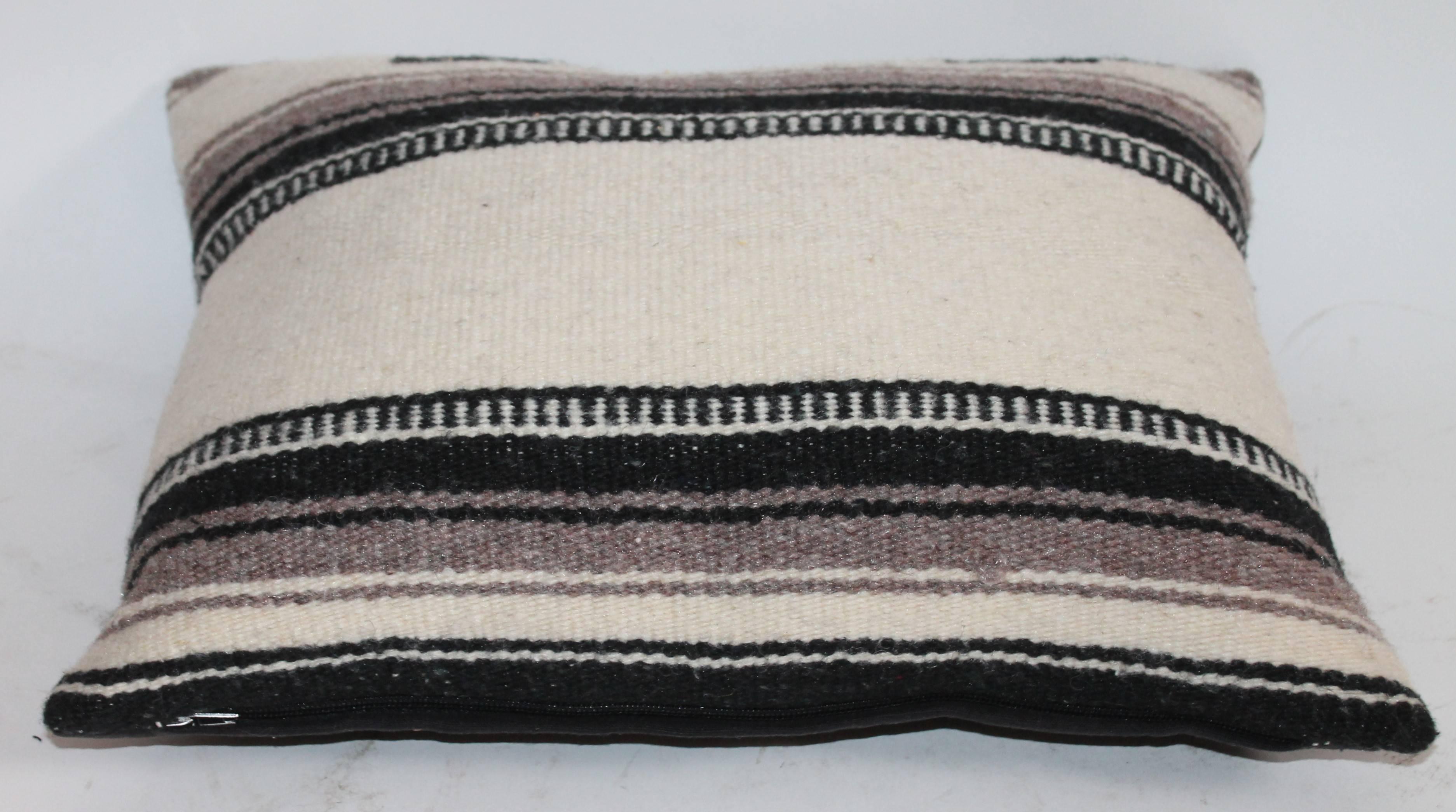 Woven Wool Horse Blanket Pillows or Collection of Three 2