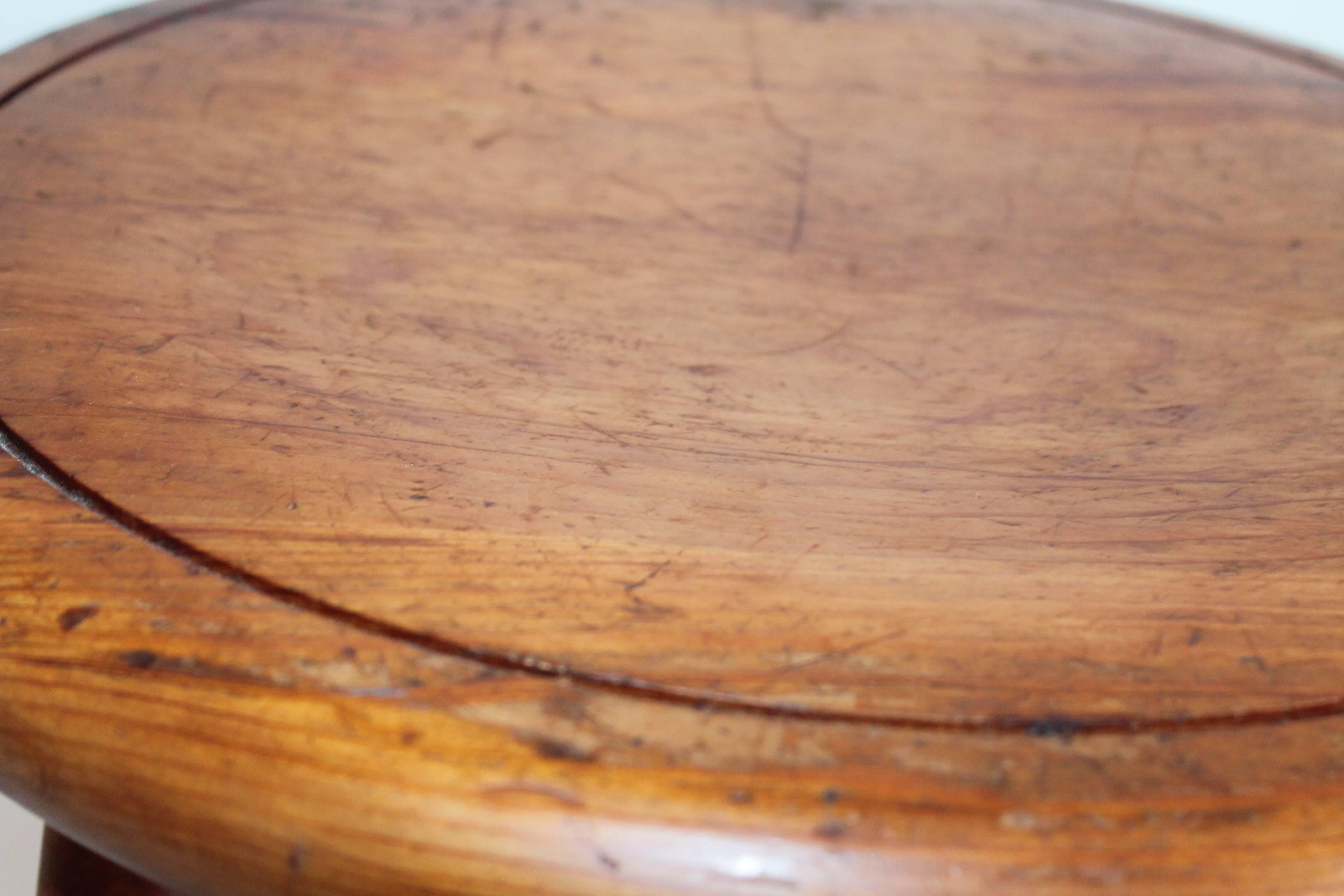 Country Bar Stool in Shaker Style, Early 20th Century
