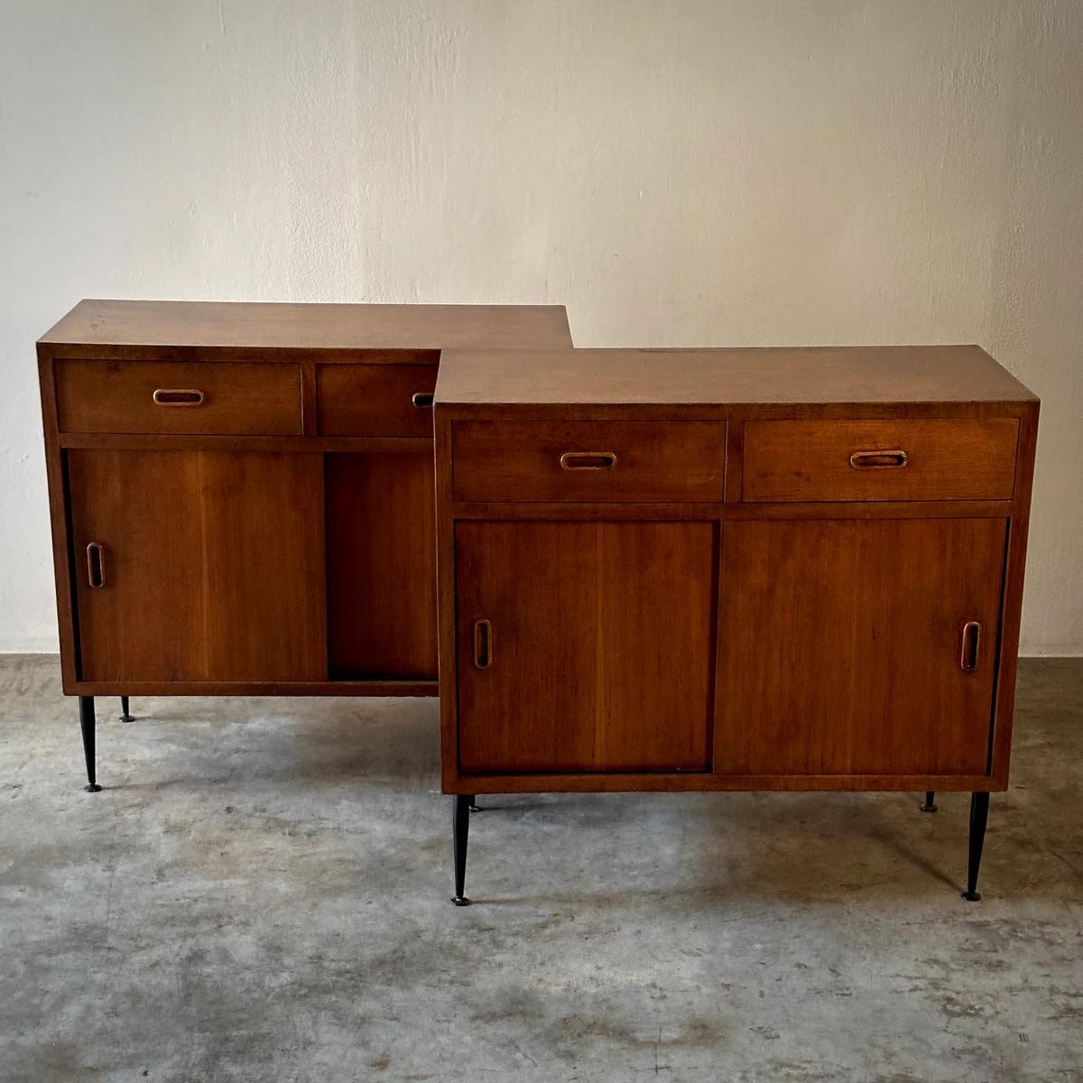 Mid-20th Century Pair of Sideboards For Sale