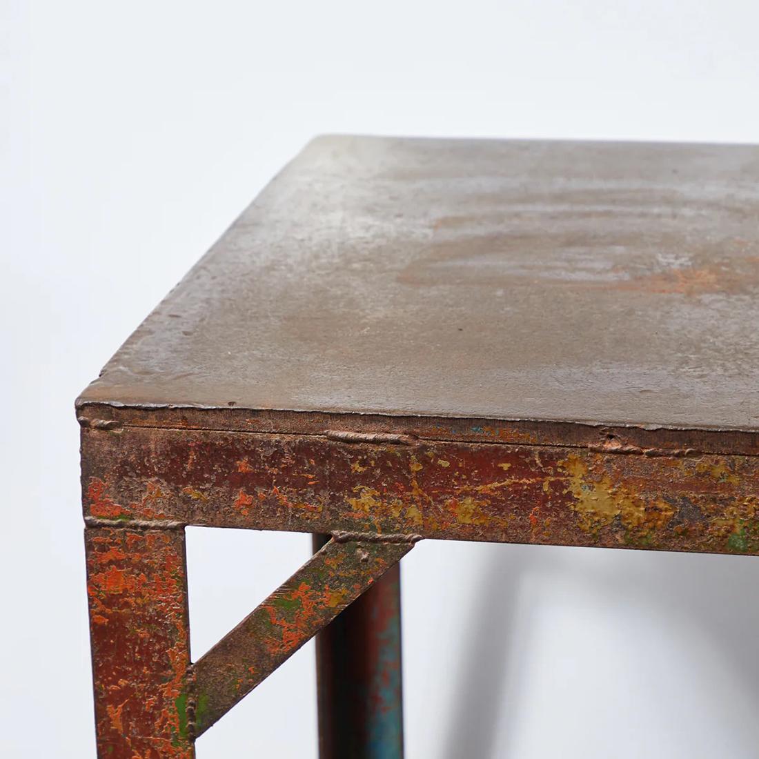 Early 20th Century Industrial Table For Sale