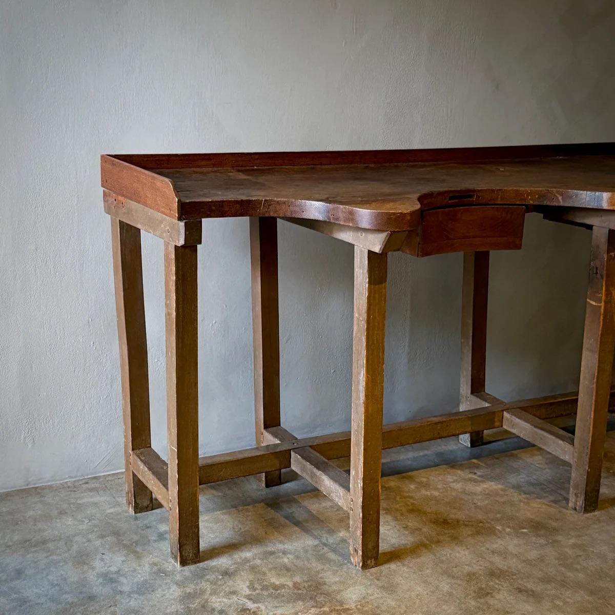 Wood Sideboard - Jewelers Desk For Sale