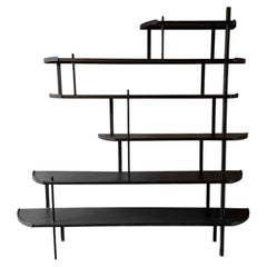 Steel Display Shelves/Bookcase, France, Circa 1960