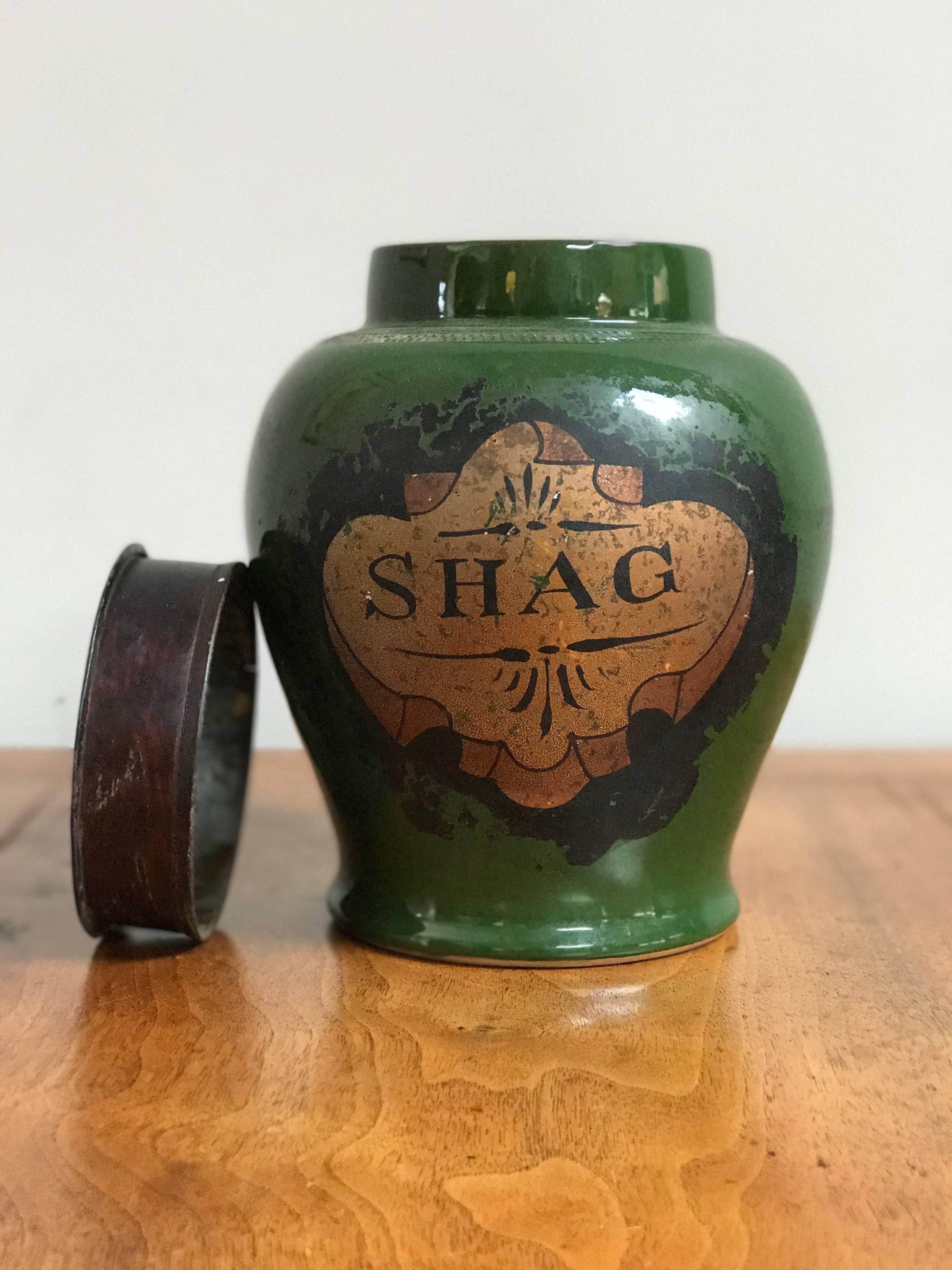 Victorian Tobacco Jar