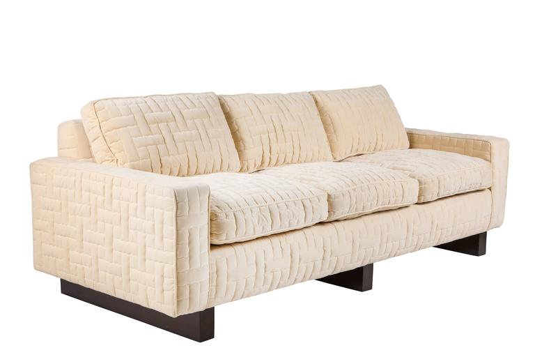 Custom Loose Cushion Sofa Designed by William Haines at 1stDibs