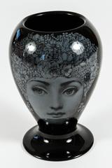 Stunning Vase with Lid by Fornasetti by Bitossi
