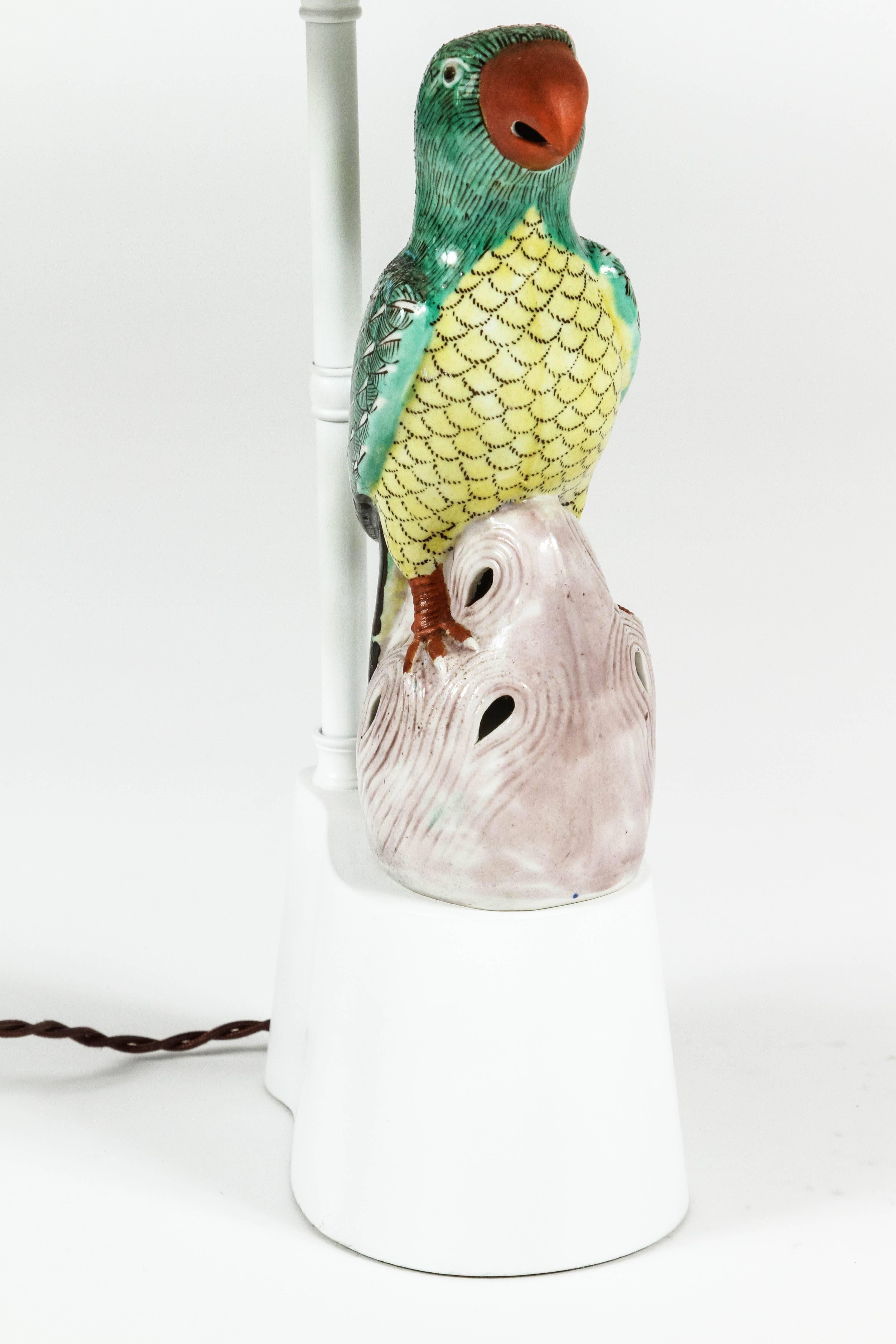 Mid-Century Modern Parrot Lamp by William Haines