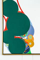 Abstract Oil Painting by John Harrison Levee, 1976