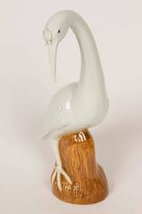Set of Four Chinese Porcelain Egrets