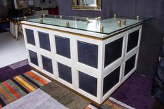 Custom Bar and Stools by Patrick Dragonette