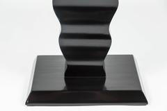 Elegant Ebonized Art Deco Occasional Table by Karpen