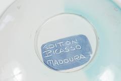 „Toros“ Madoura-Keramikteller aus Madoura von Pablo Picasso