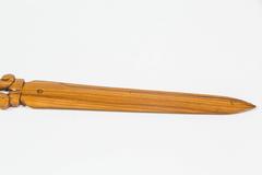 Victorian Boxwood 'Scissors' Letter Opener