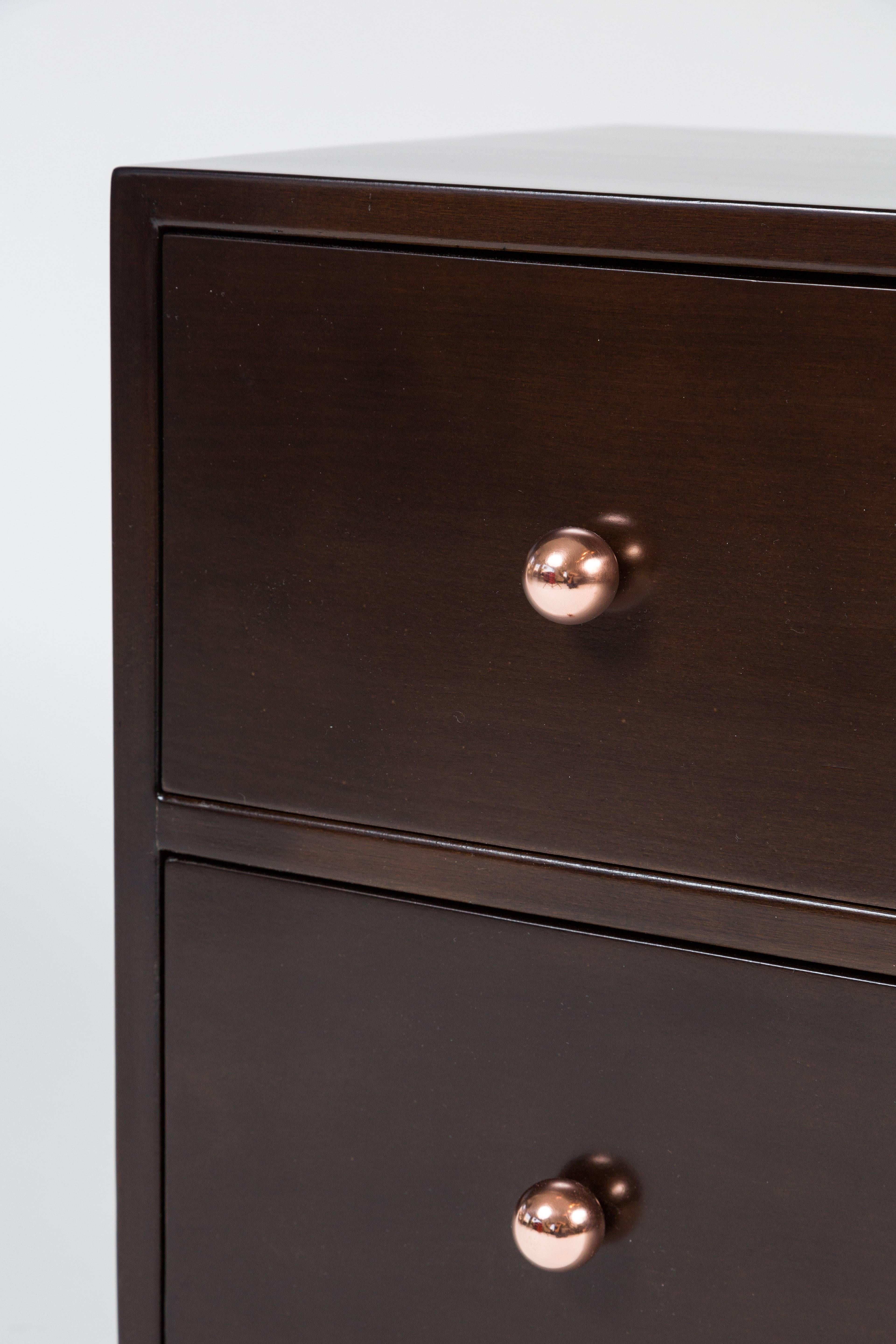 Pair of Two-Drawer Bedside Chests 