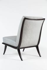 Pair of Chic Slipper Chairs by T.H. Robsjohn-Gibbings