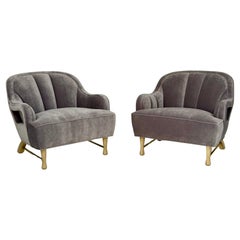 Wood Club Chairs