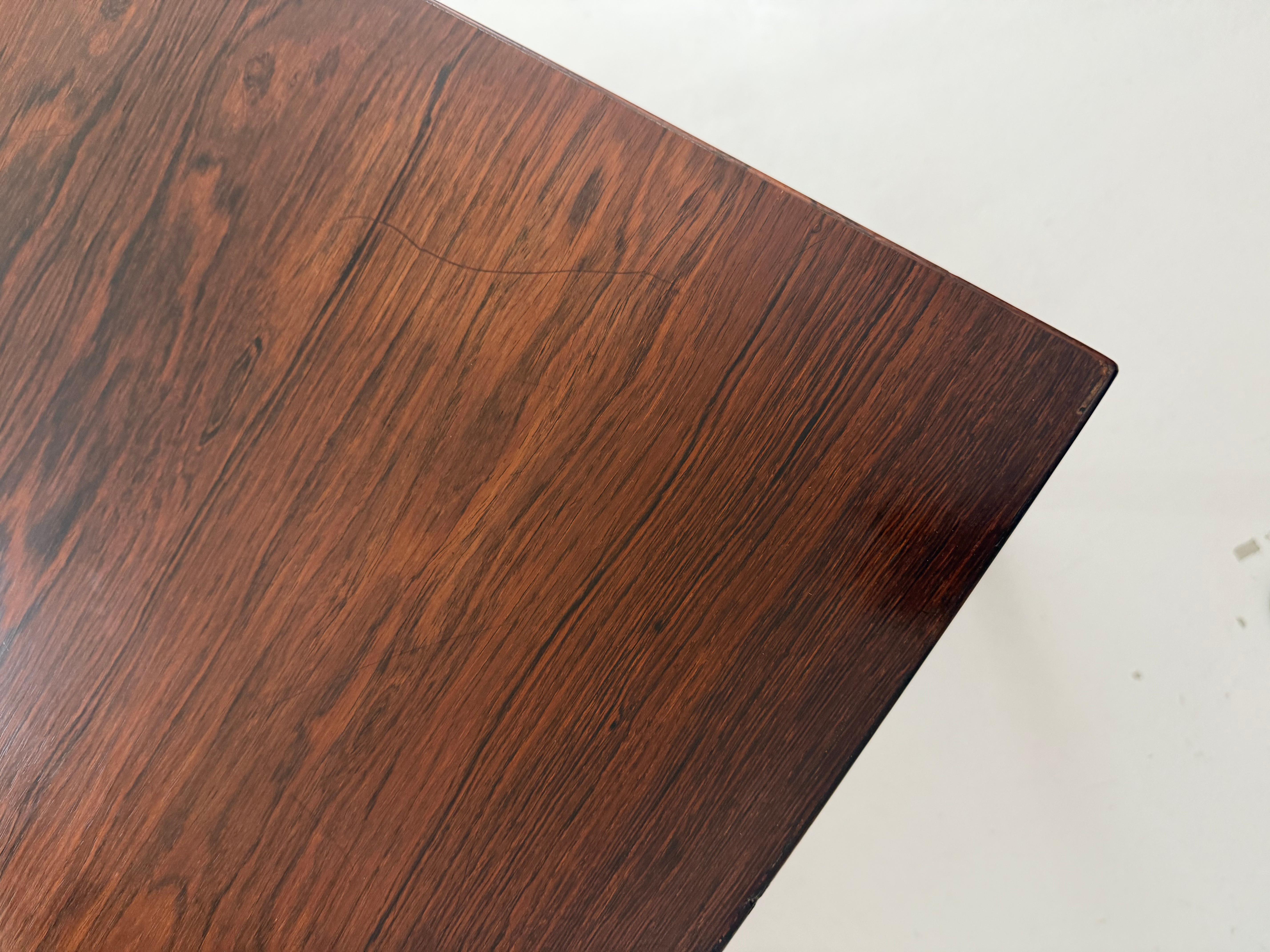 Danish Rosewood Desk by Severin Hansen Jr. for Haslev, 1960s For Sale 5