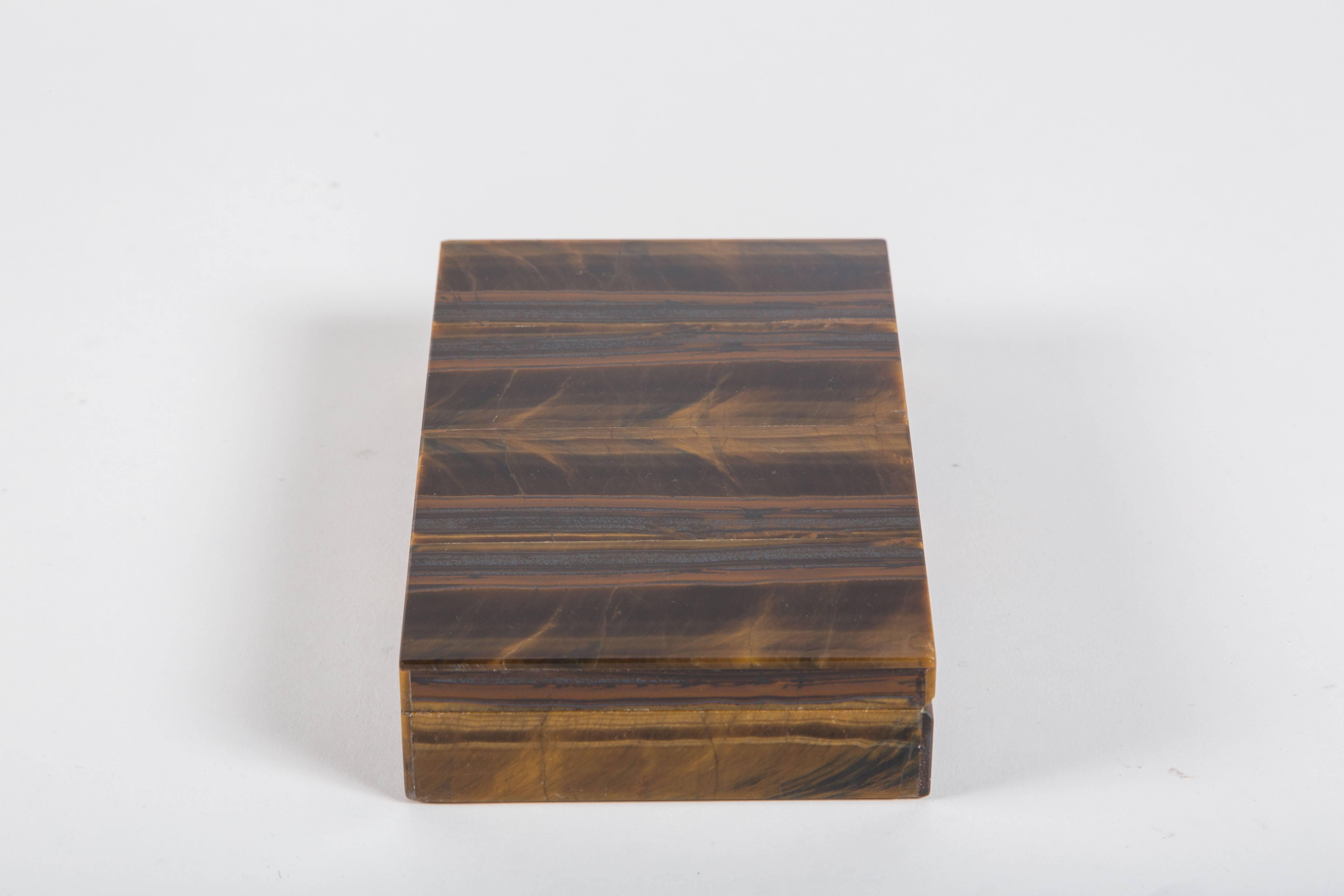 tigers eye box