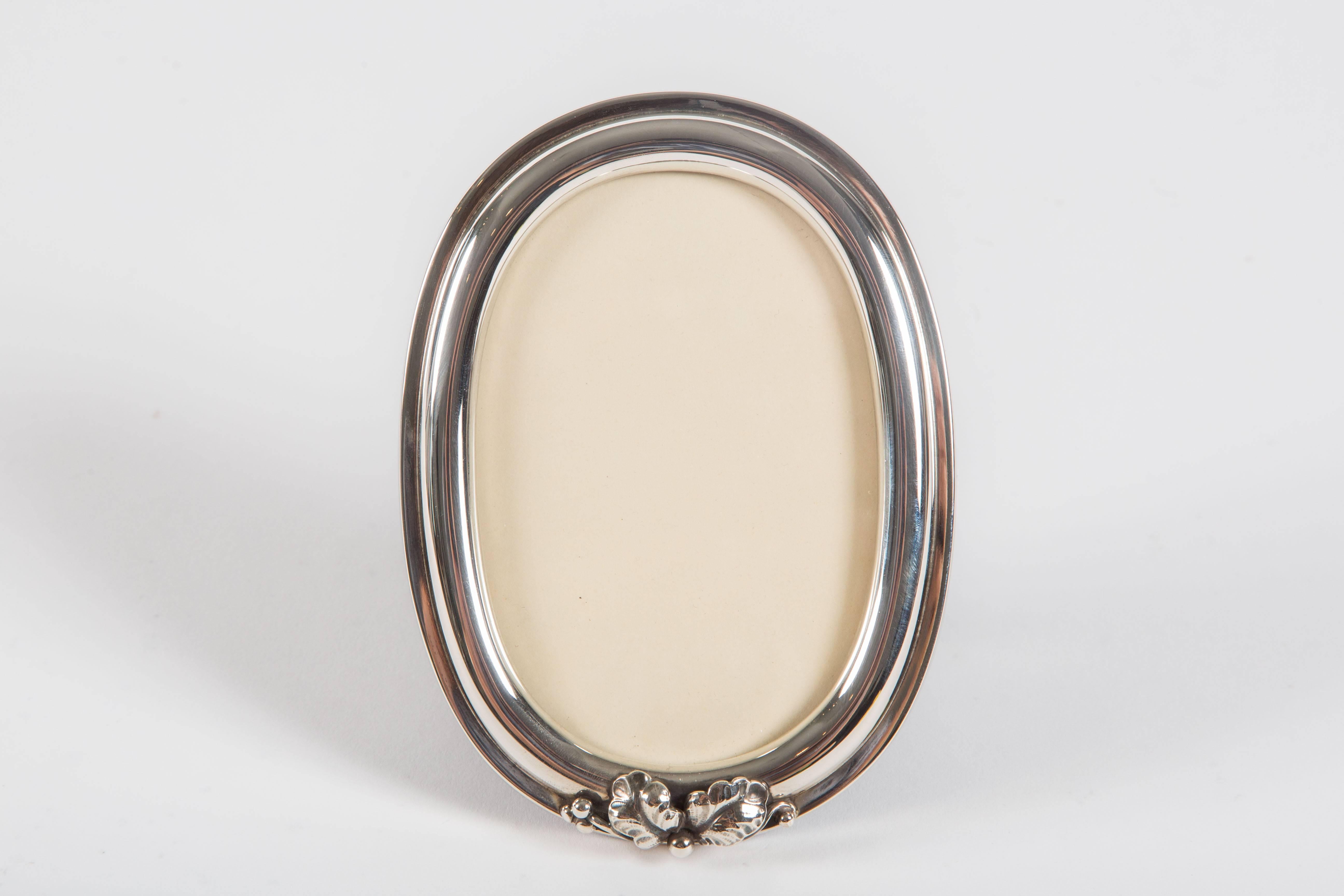Danish Sterling Silver Frame by Georg Jensen