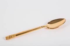 "Golden Pompeii" Flatware Service for Eight by Stanley Roberts