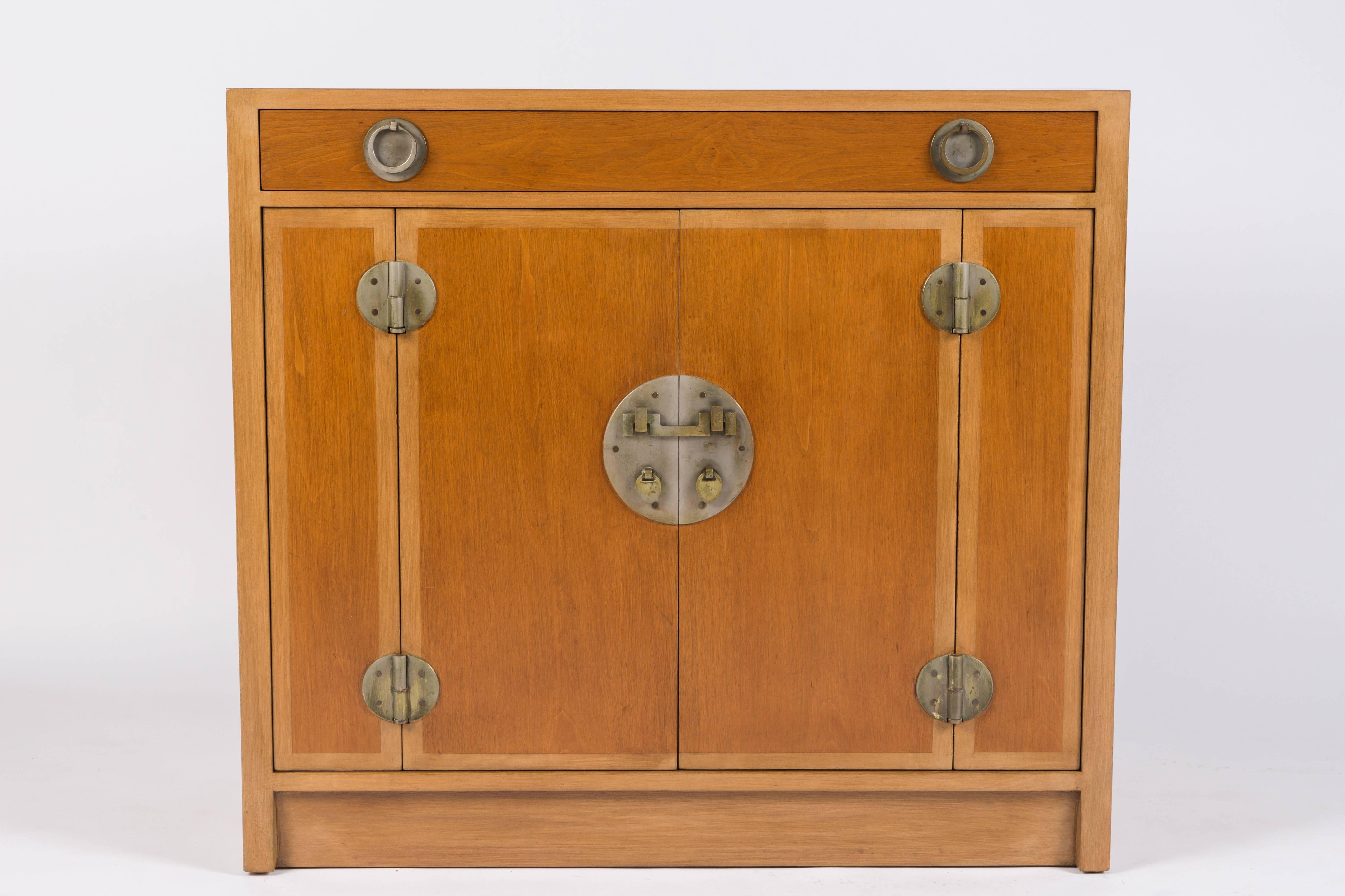 American Chinoiserie Inspired Cabinet Designed by Edward Wormley for Dunbar