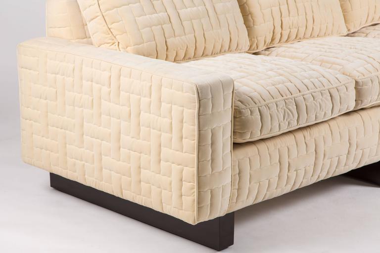 Custom Loose Cushion Sofa Designed by William Haines at 1stDibs