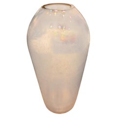 Karl Springer pour Seguso, vase monumental en verre « Scavo », Murano