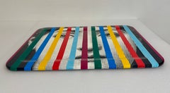 Piero Fornasetti "Tema e Variazioni" Rectangular Tray, Lina Cavalieri Face