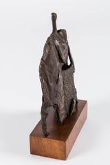 Abstract Figural Bronze Sculpture in Style of  Henry Moore