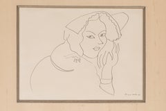Lithograph after a Henri Matisse Drawing