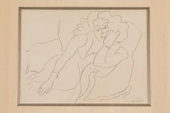 Lithograph after a Henri Matisse Drawing