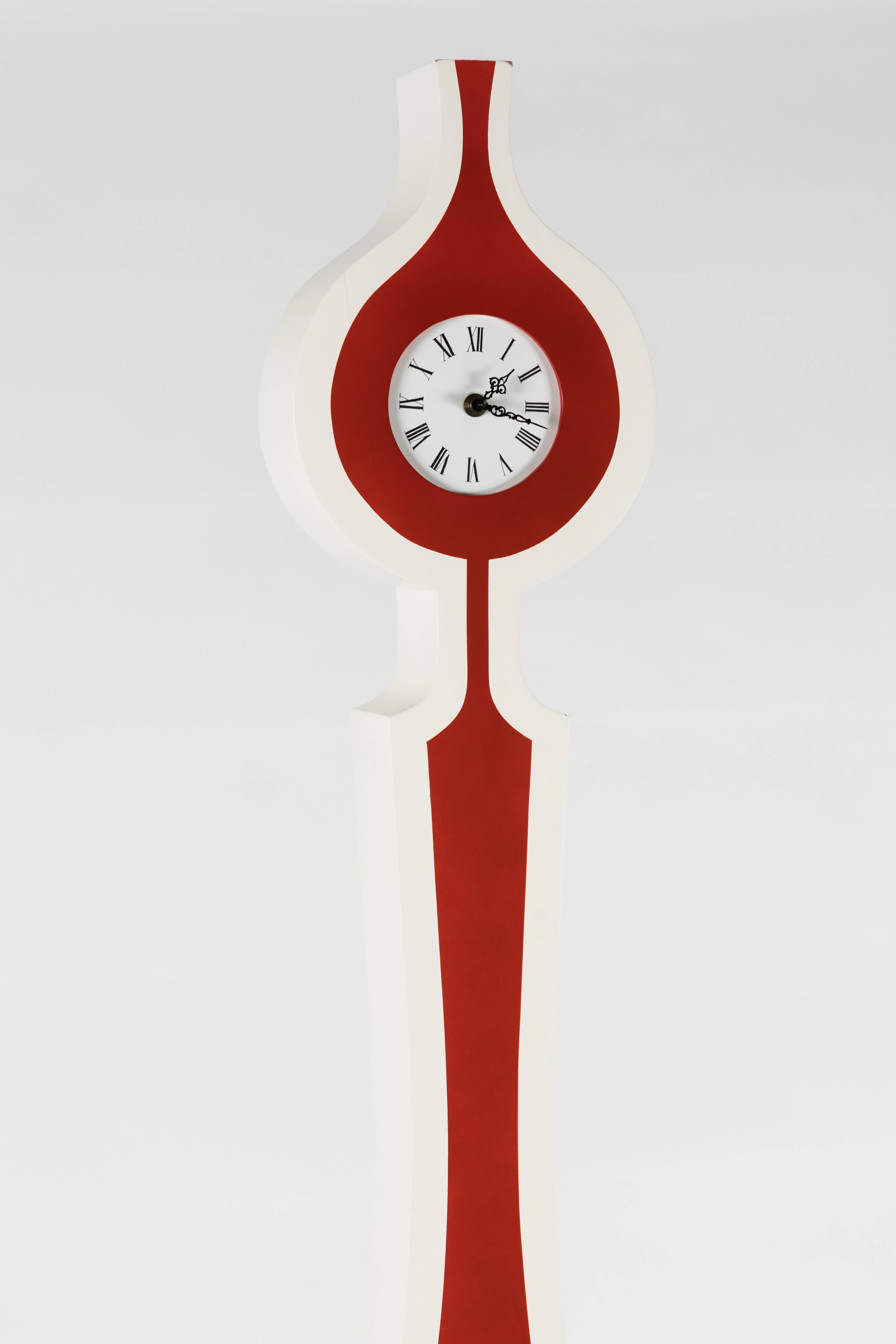 American Rare Longcase Clock by Tommi Parzinger for Parzinger Originals