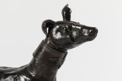 Lead Greyhound Sculpture