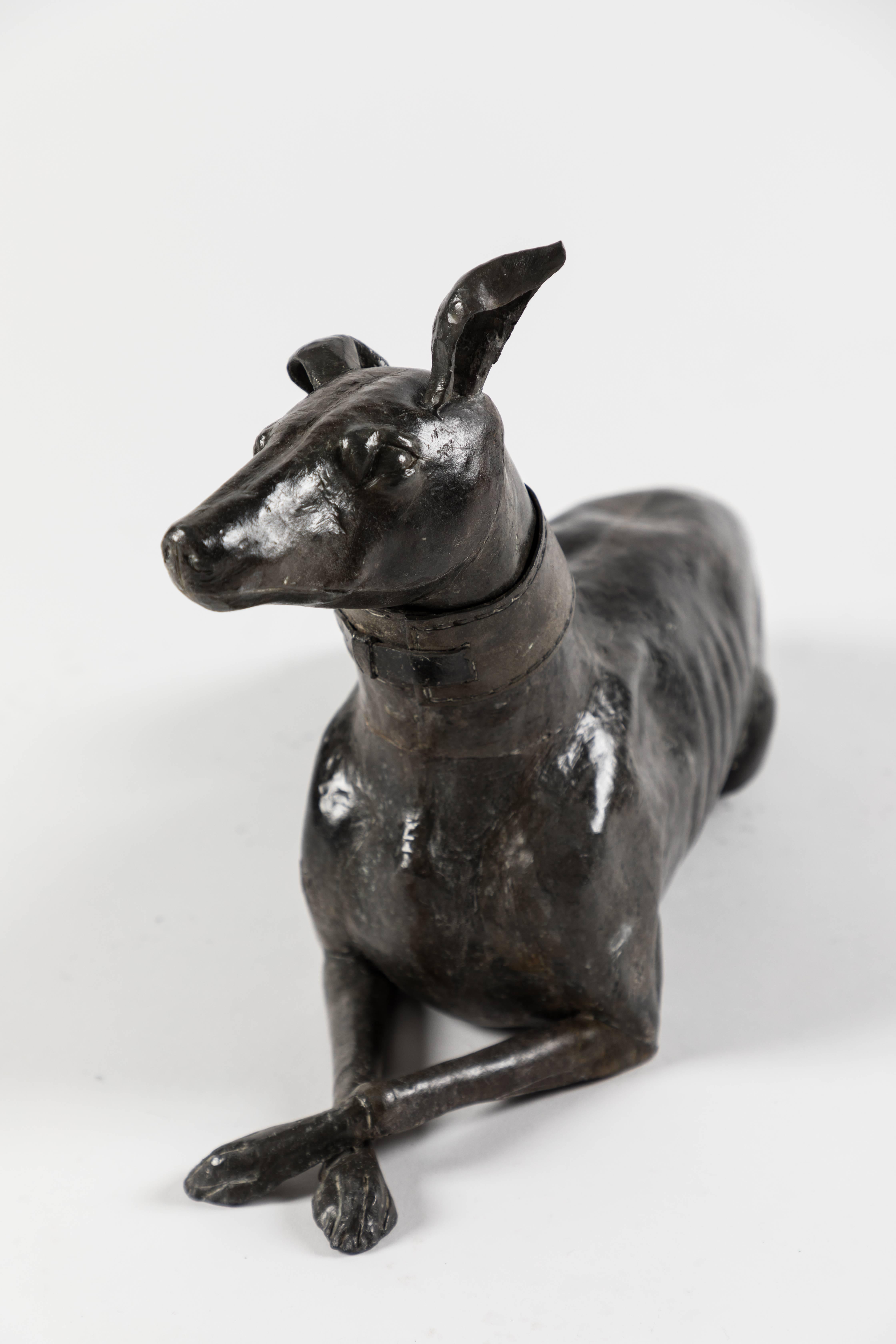 Lead Greyhound Sculpture 1