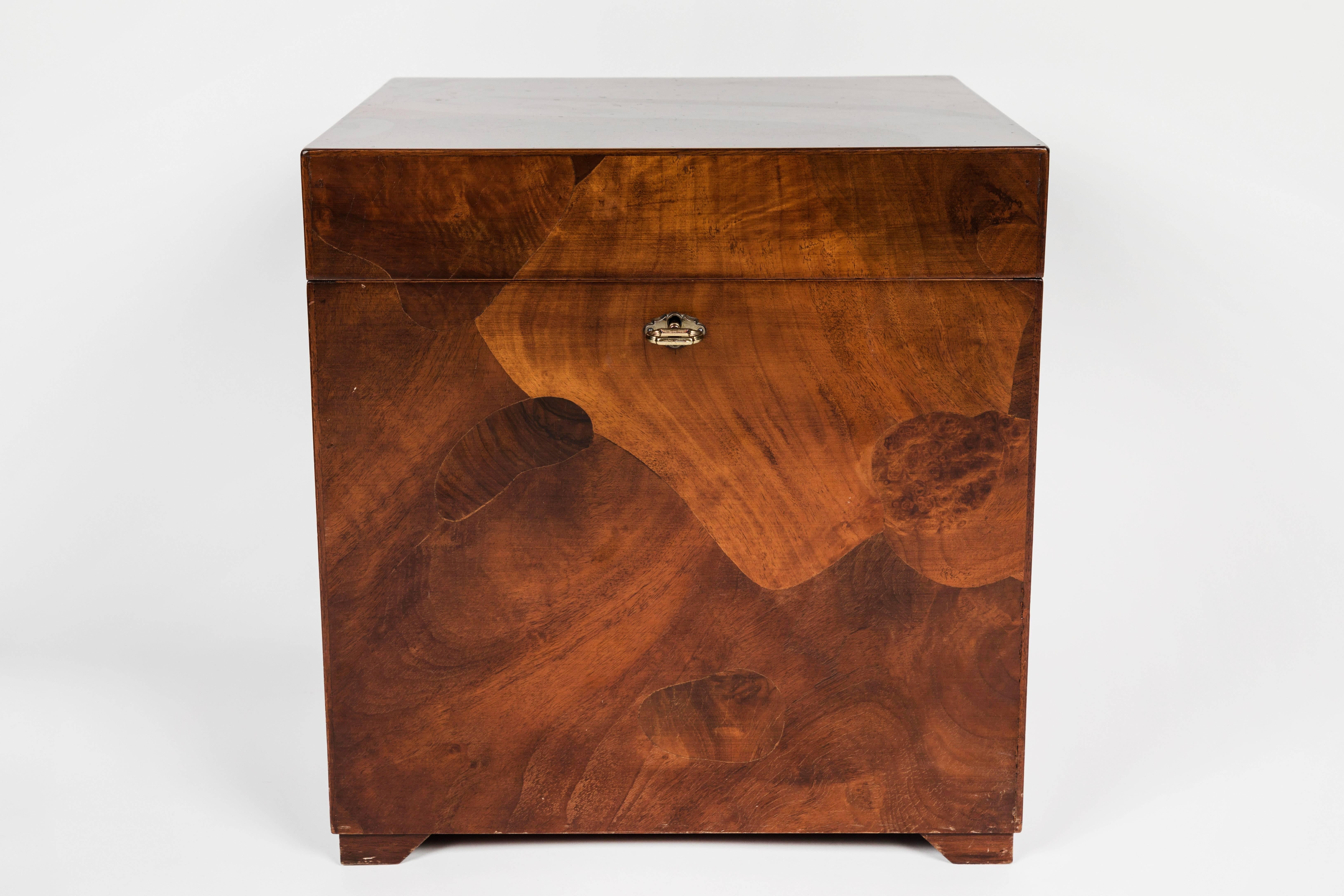 Italian Campaign Style Chest or Side Table