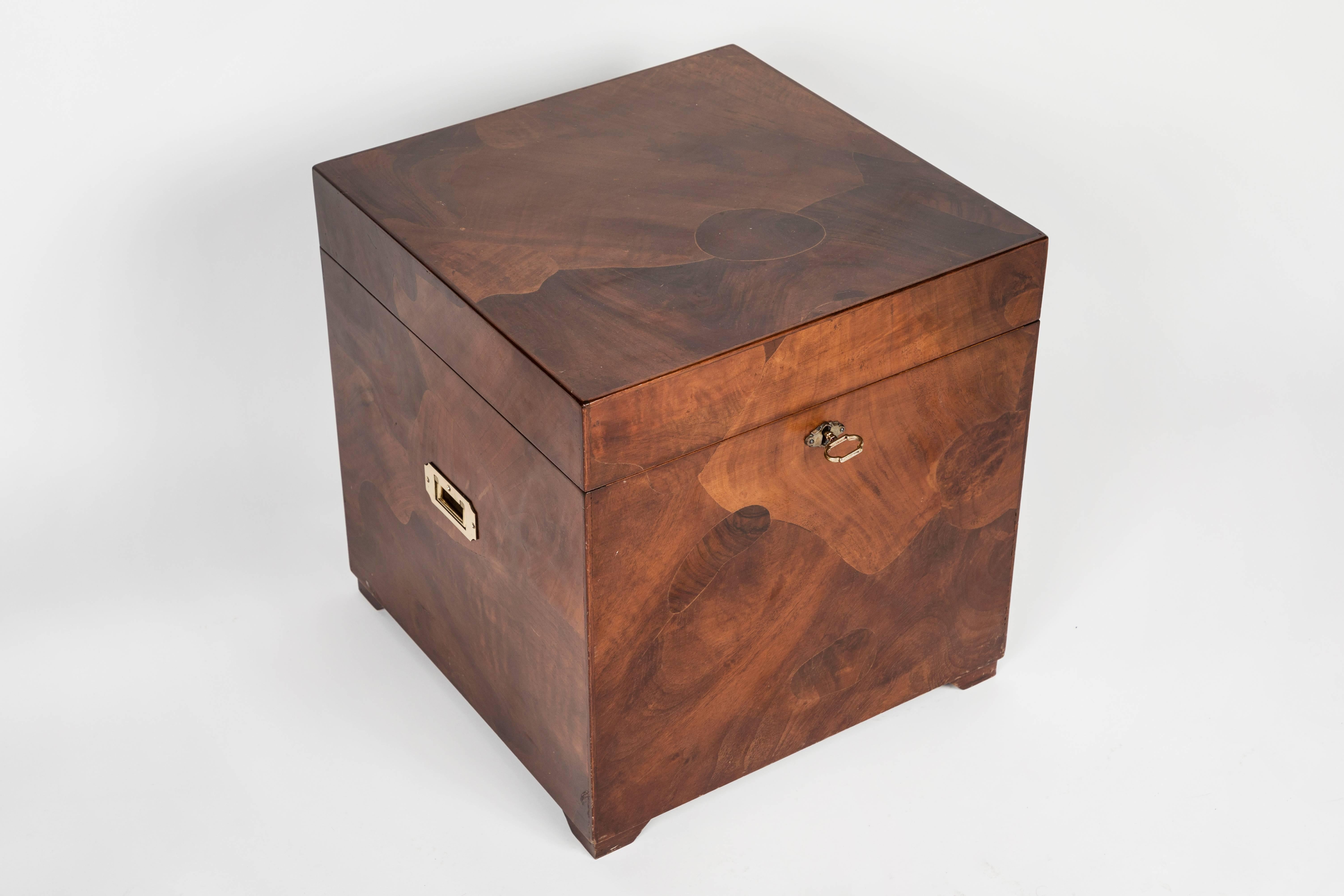 Campaign Style Chest or Side Table 3